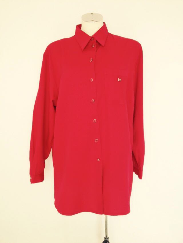 Exclusive Design Rote Bluse 