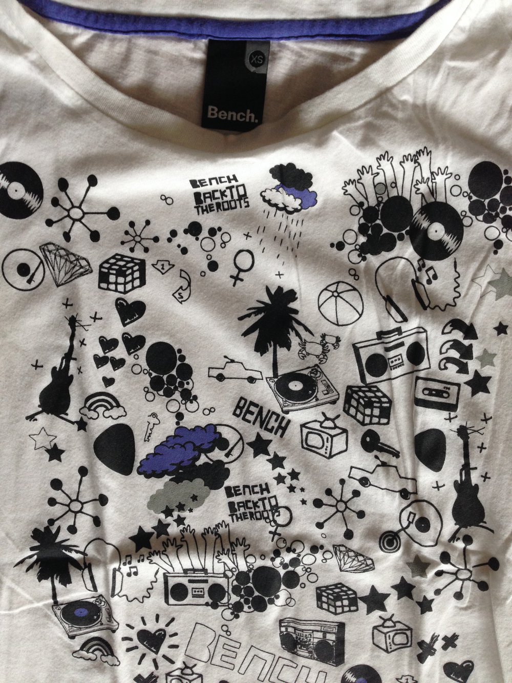 wie neu: #Bench T-shirt Top XS S 34 36