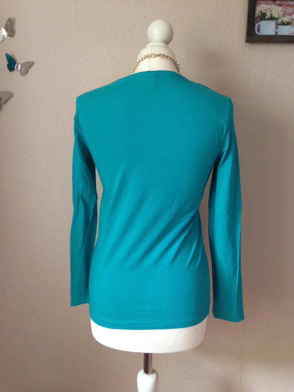 NEU - Basic Shirt in türkis