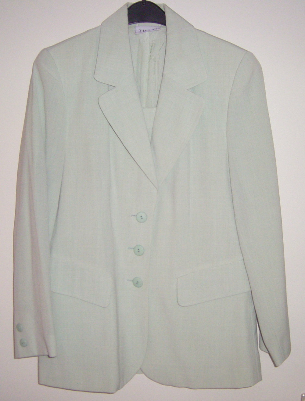 Tuzzi Kostüm Kombi  Blazer Rock  pastell/ grün Gr.36
