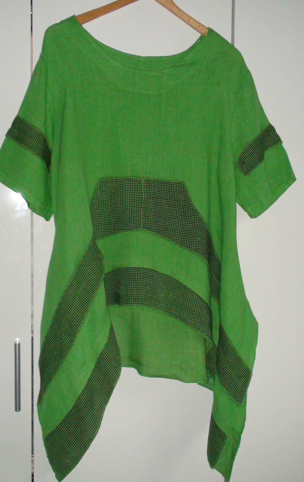 Leinen Bluse Gr.44