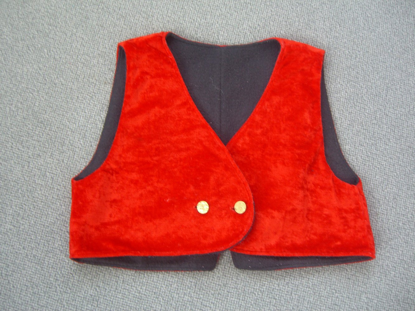 Rote Weste/ schwarze Weste