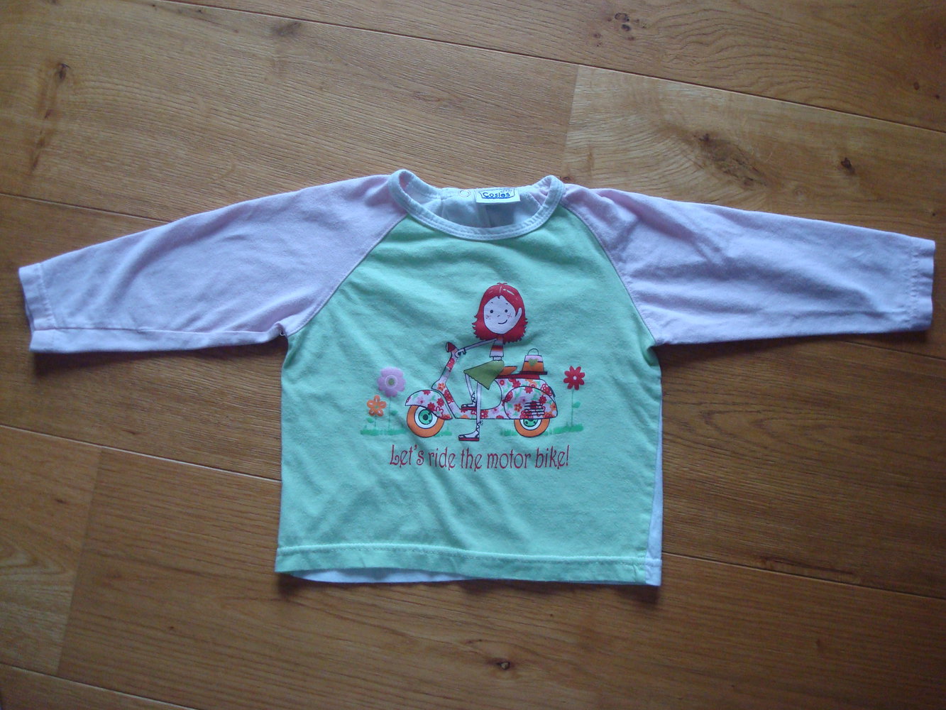 Langarmshirt, Shirt, Pullover mit süßem Aufdruck