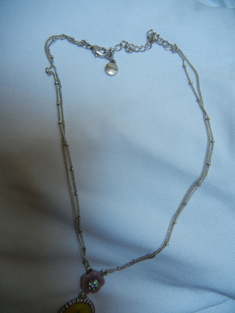 Halskette Collier BOHM silber edel neu NP 79€ 42cm lang Medaillon filigran
