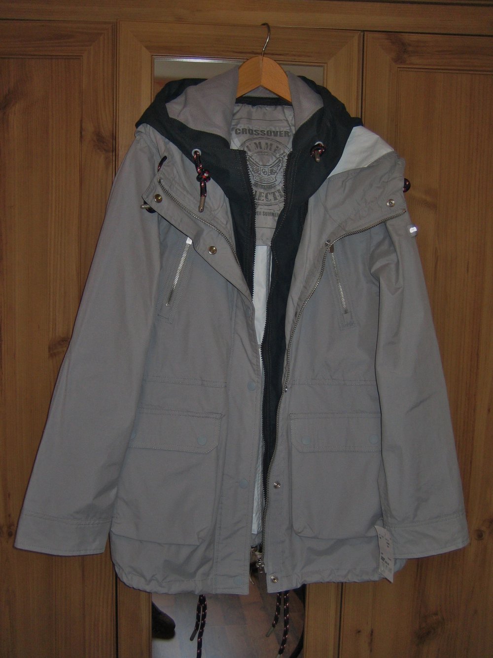 Jacke Wetterjacke Parker Anorak neu