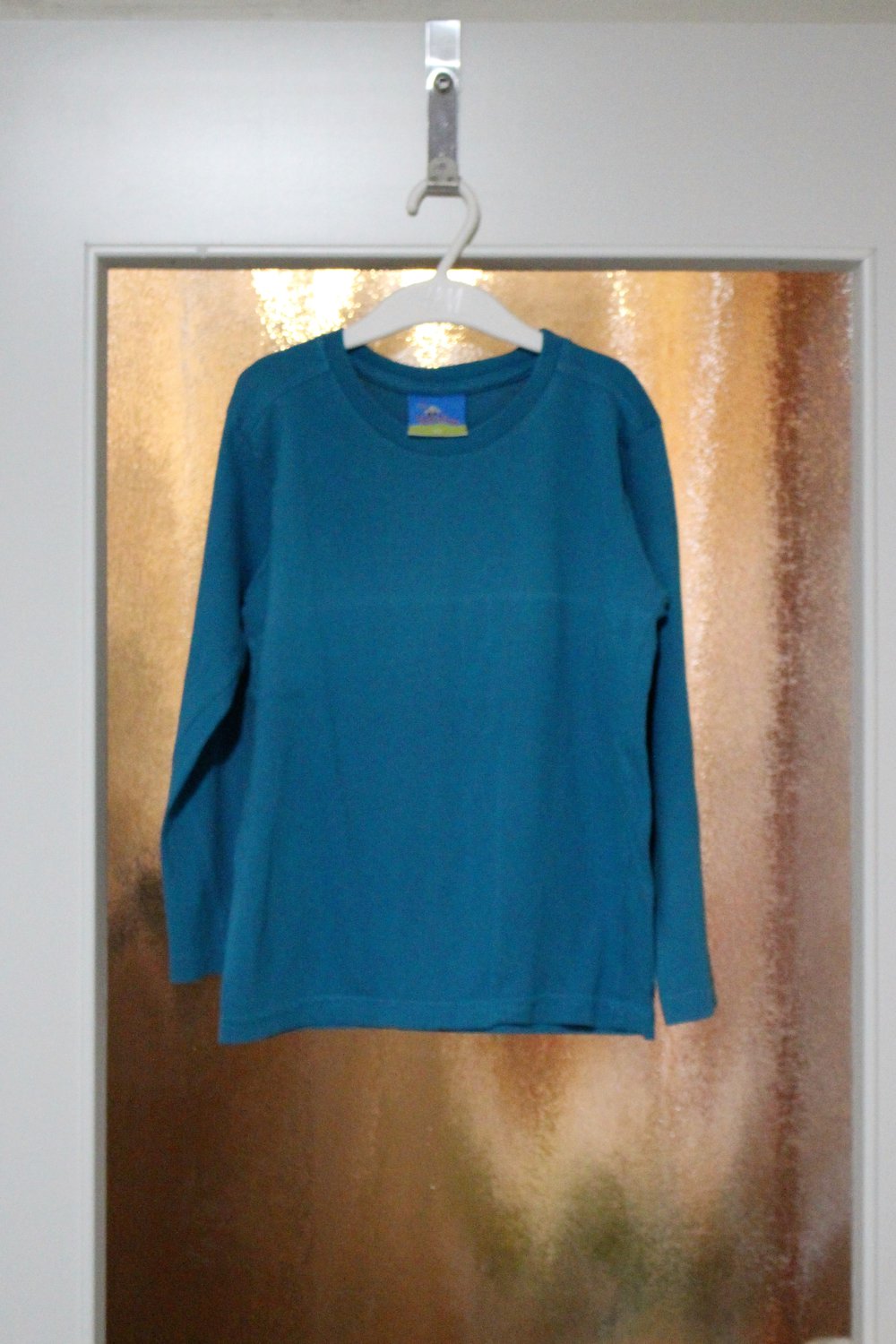 103. Basicshirt von Topolino, türkis,  Gr. 122