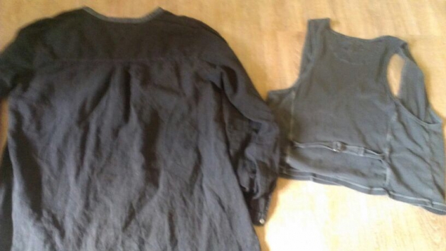 Yerse Weste und Langarmshirt 