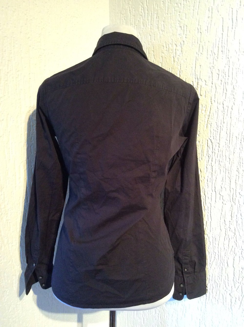 Tommy Hilfiger Bluse Damen Hemd Stretch Größe 34/36 XS /S neu dunkelblau Größe 6 