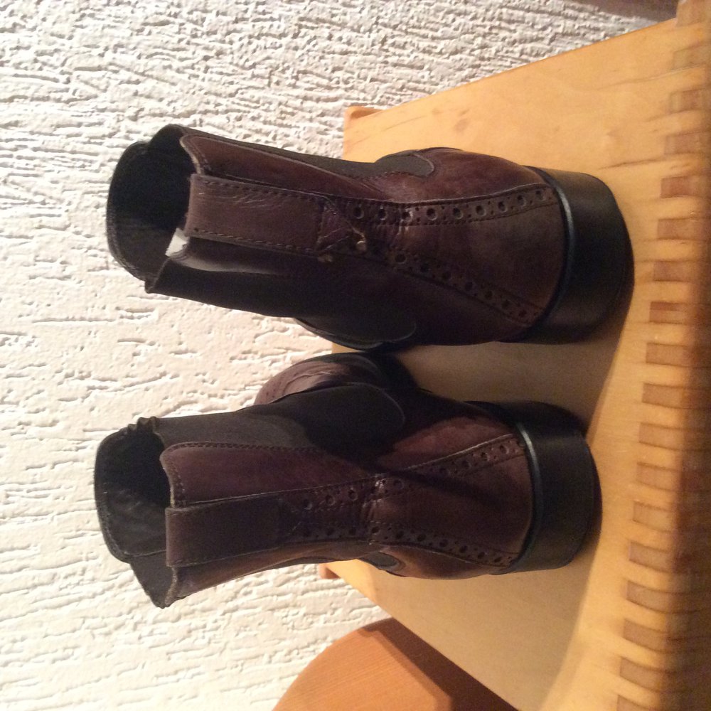 Tods Budapester Stiefel Stiefeletten Boots Glattleder Größe 8 neuwertiger Zustand Herren 