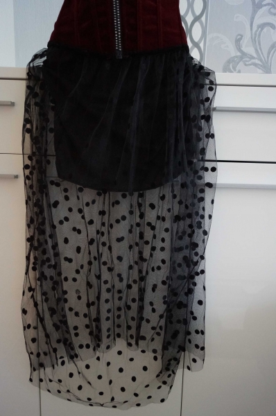 Polka Dots Rock durchsichtig S / M 36 / 38