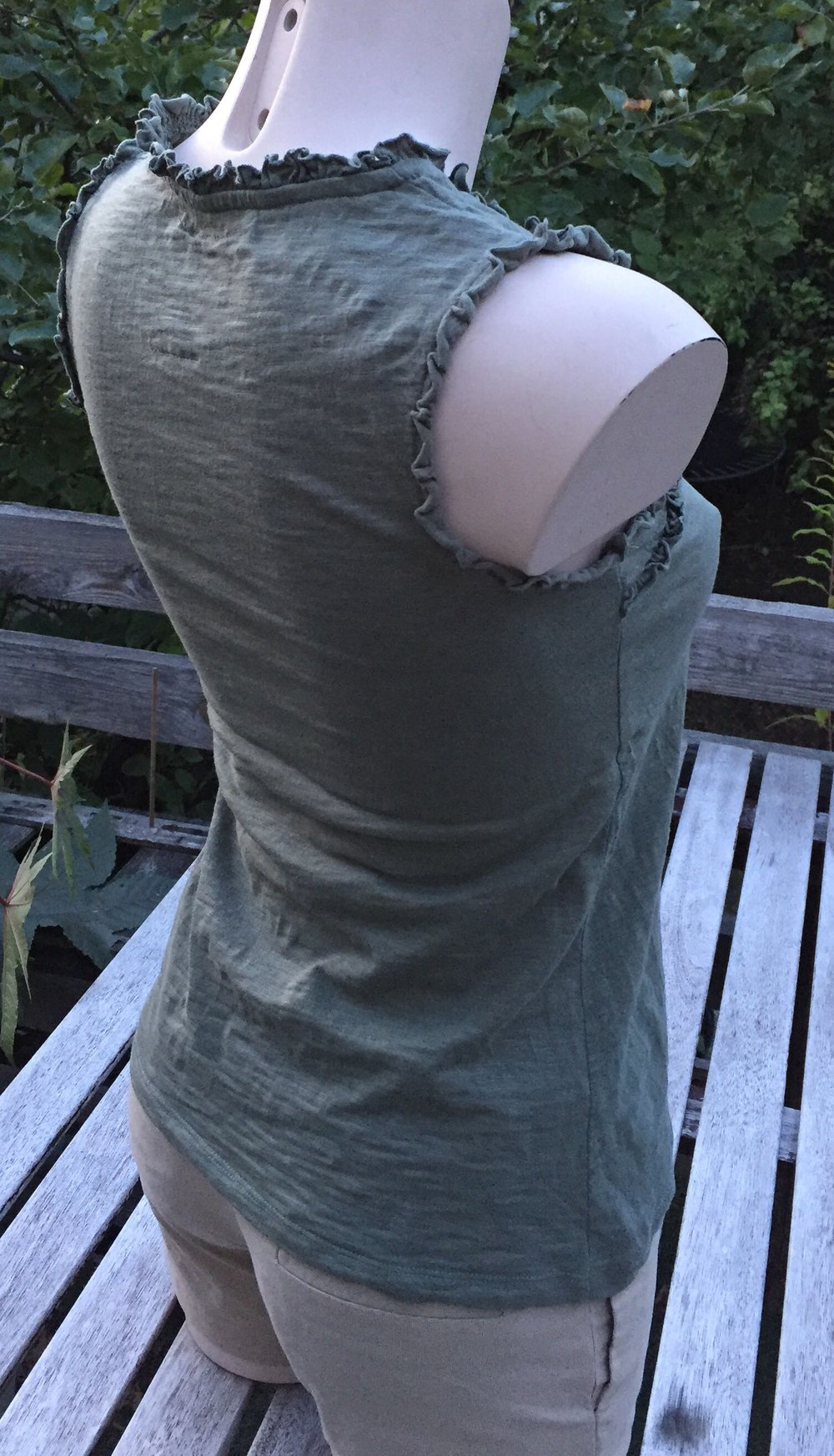 ZARA TOP / SHIRT khaki Gr. S