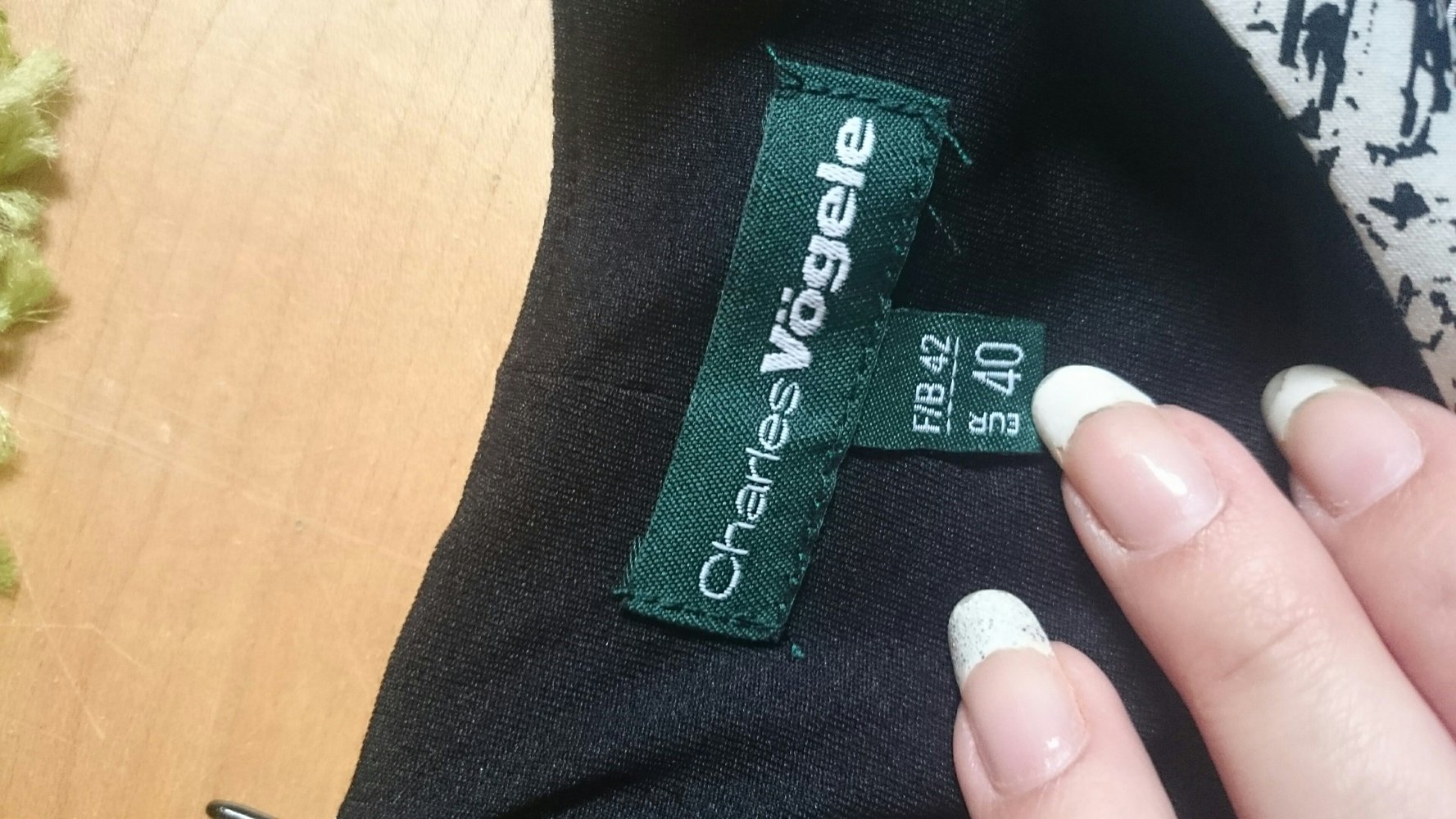 Schwarz weißes kleid 