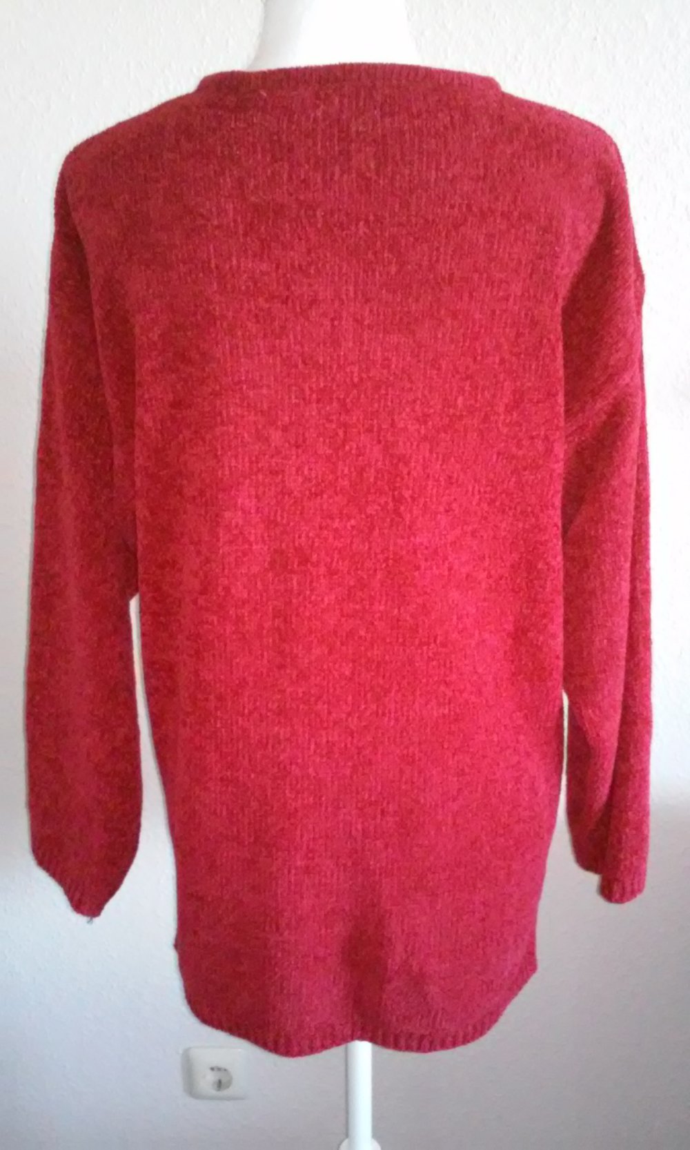 Pullover Rilli Pulli langärmlig Knopfleiste anschmiegsam weich