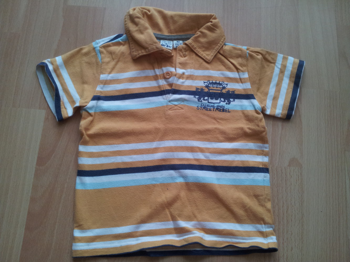 Polo-Shirt Bob der Bär Gr. 92 orange