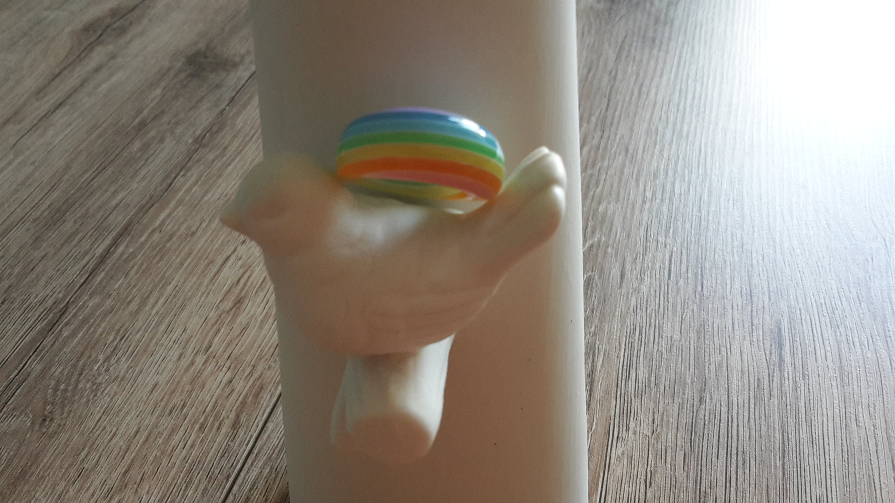 Ring bunt rainbow Regenbogen Sommer gestreift