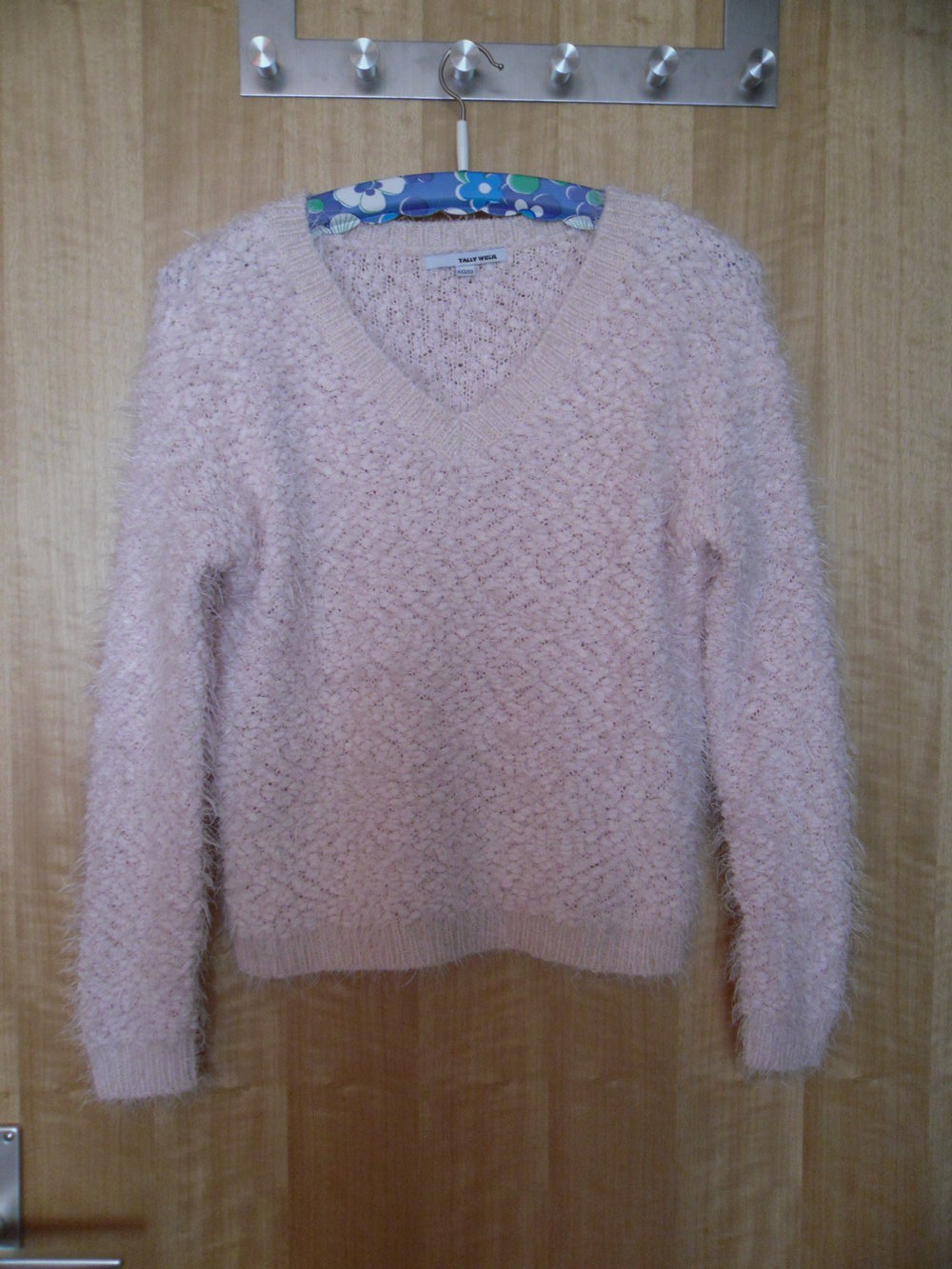 Kuscheliger Pullover in hellrosa