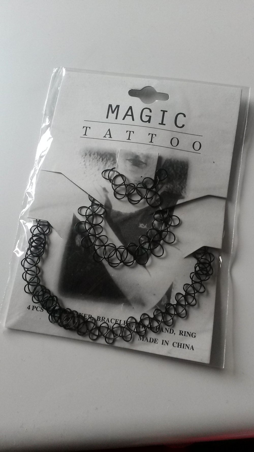 Choker schwarz 90er