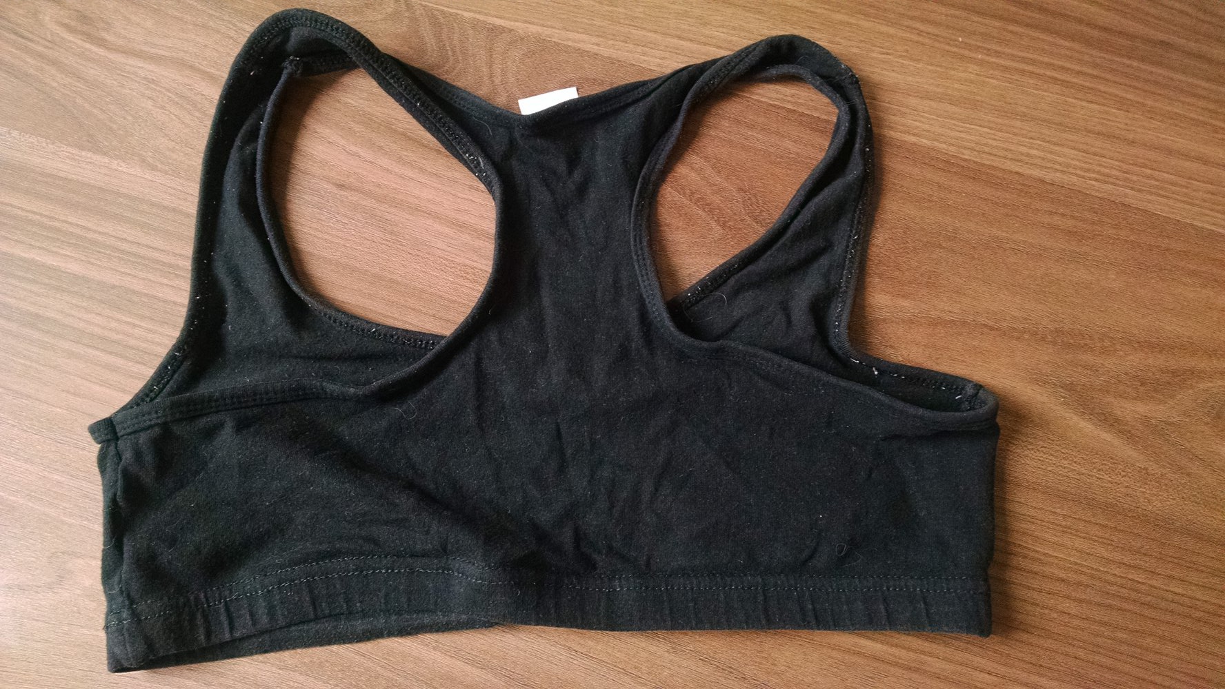 Bustier Gr.164/170 schwarz