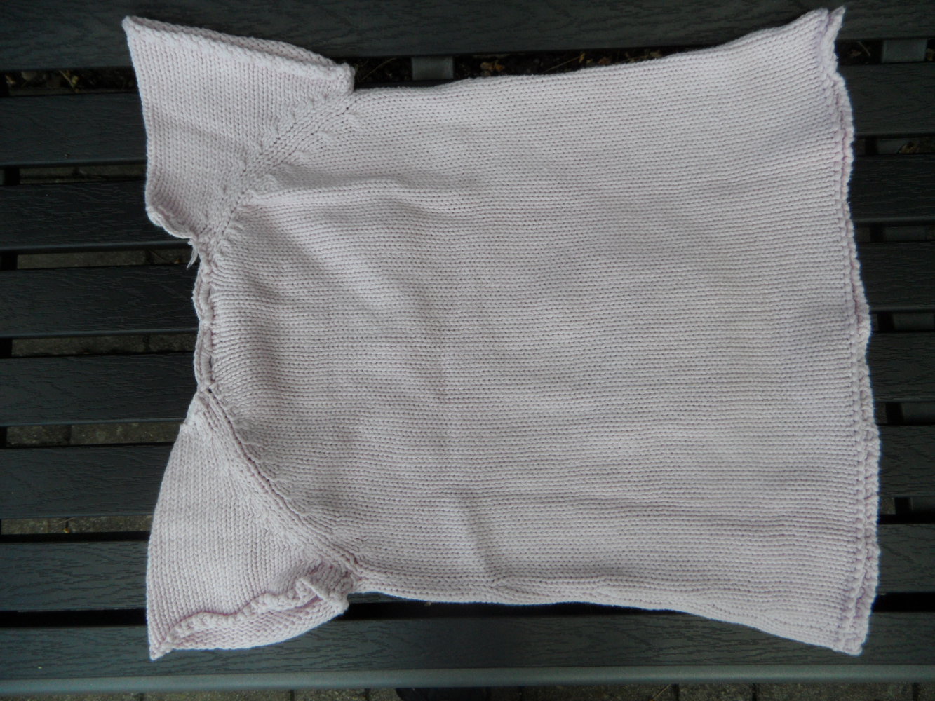 zuckersüße Stricktunika Pullunder Kleidchen