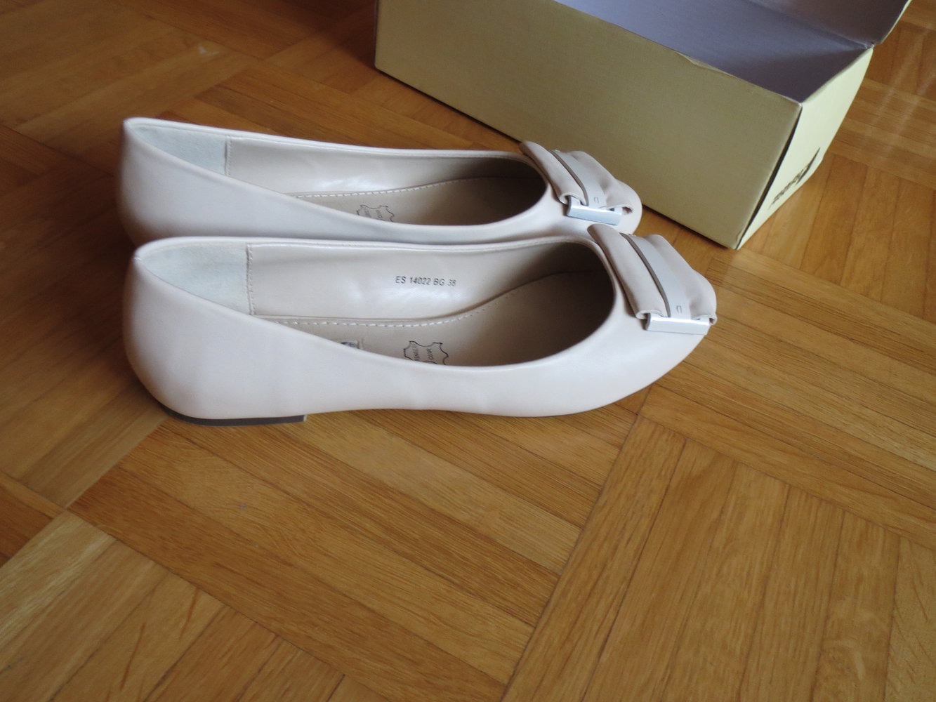 Ballerinas, Gr.38, beige