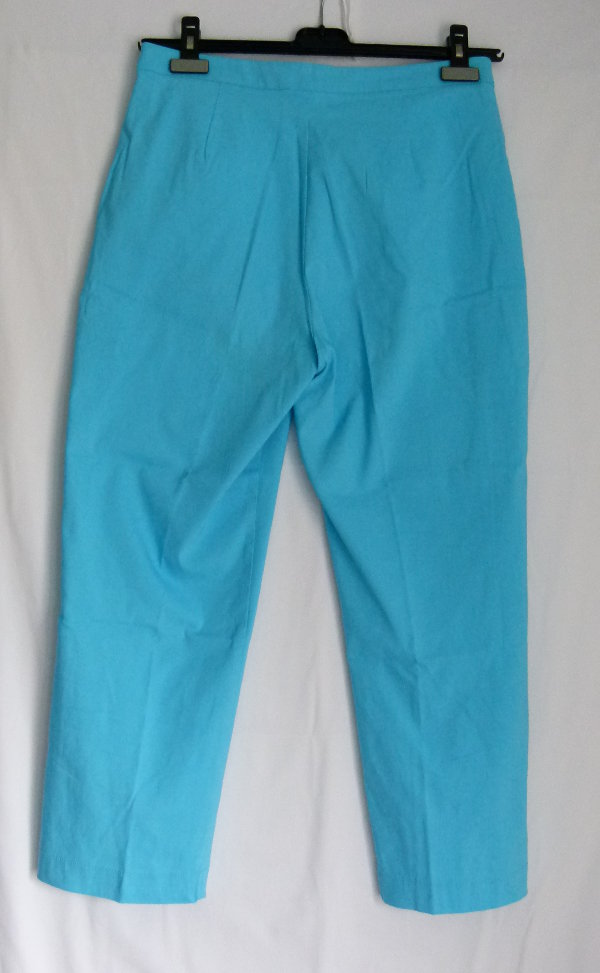 Capri Stretch Hose, türkis, Sommer Boho Hippie Festival Goa