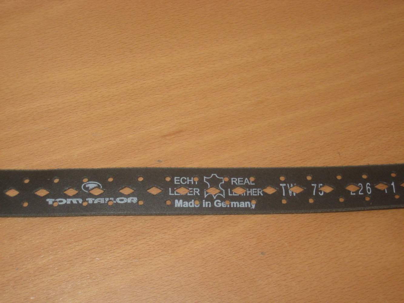 Tom Tailor #Ledergürtel #Gürtel mit Perforierung