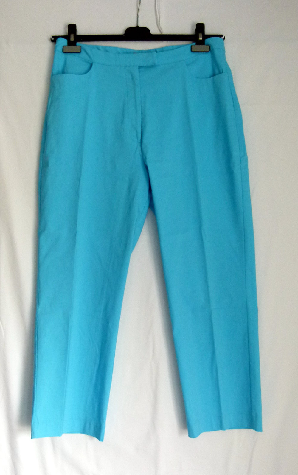 Capri Stretch Hose, türkis, Sommer Boho Hippie Festival Goa