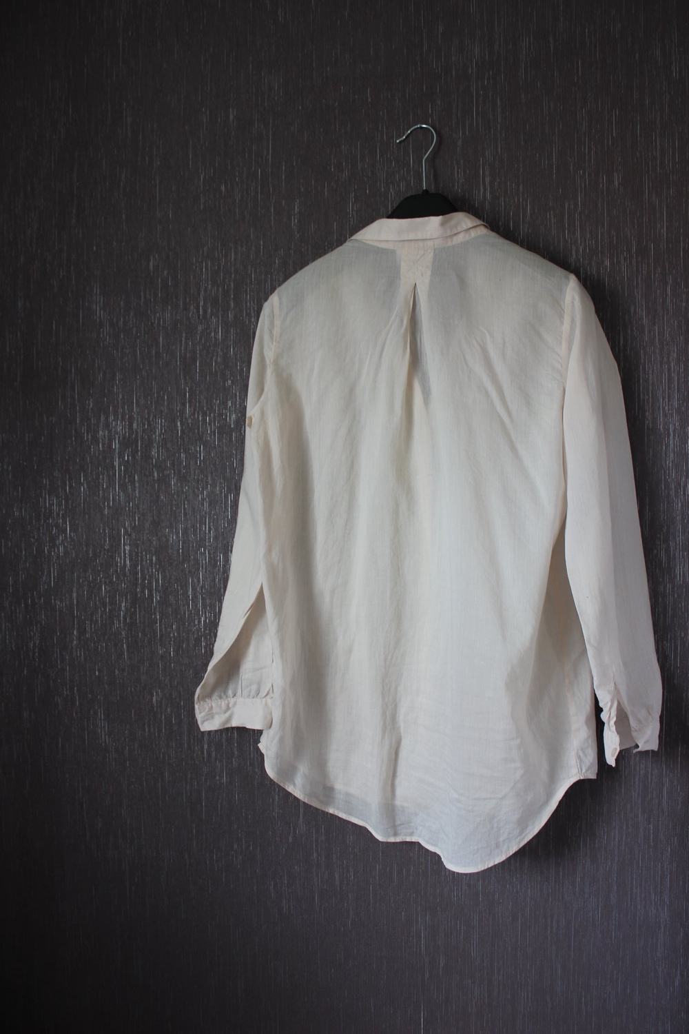 Nudefarbene Bluse