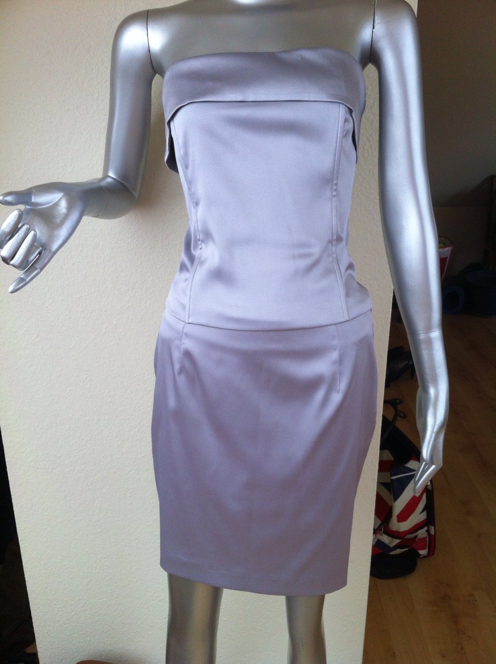 Zweiteiler Abendkleid Corsage und Rock