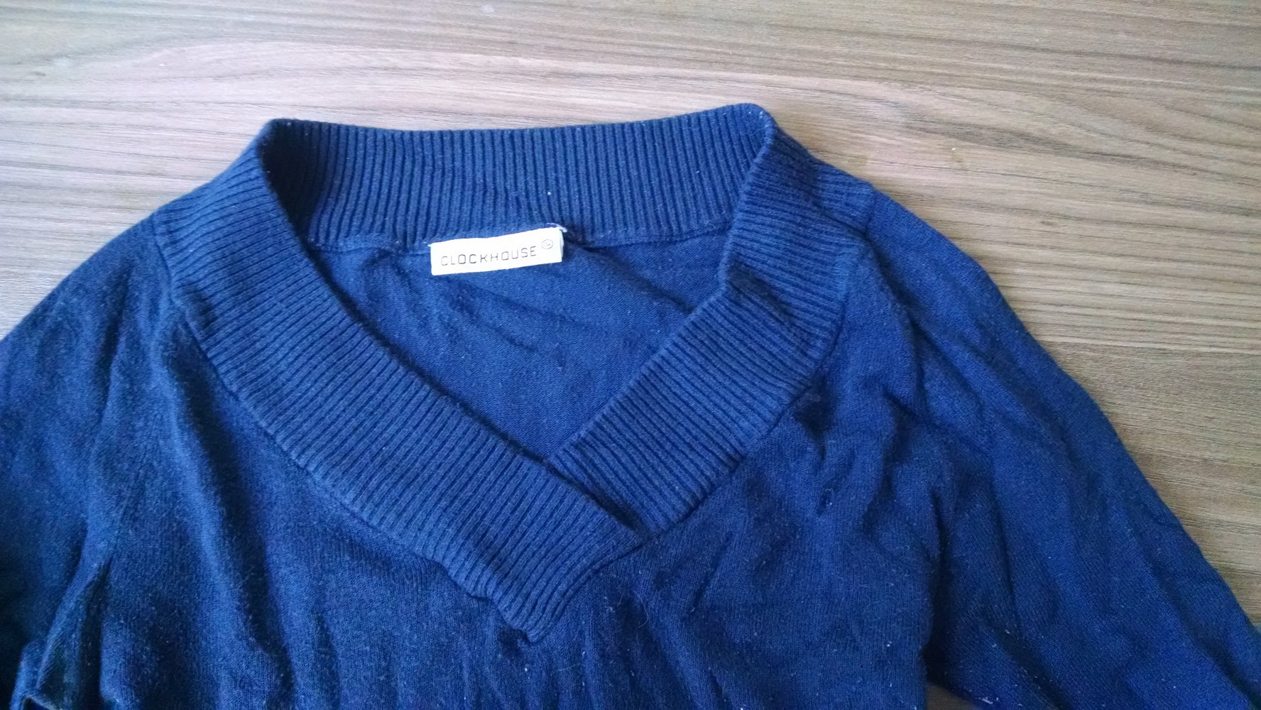 Kuscheliger Feinstrickpulli in dunkelblau
