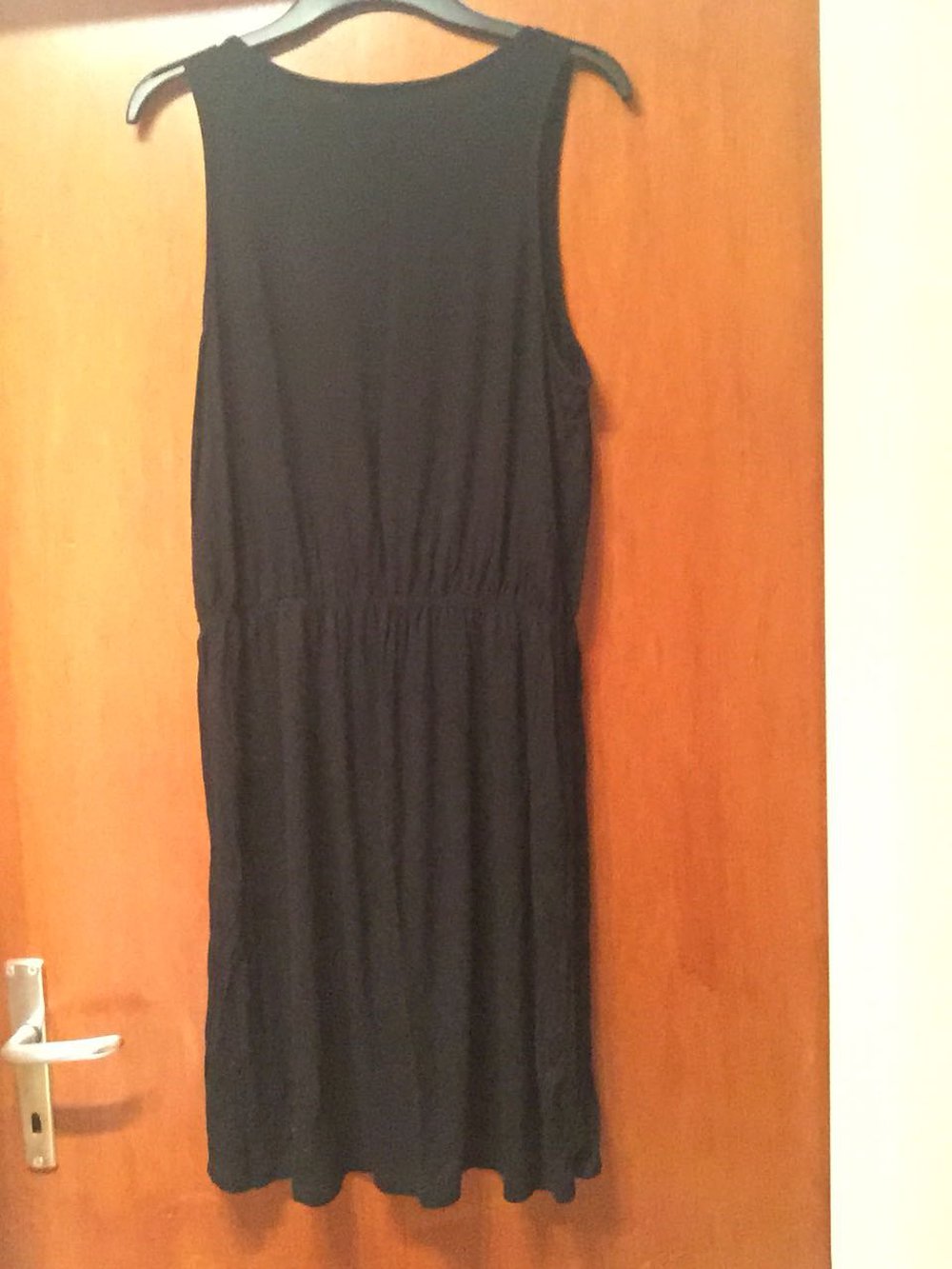 Basic Trägerkleid Schwarz