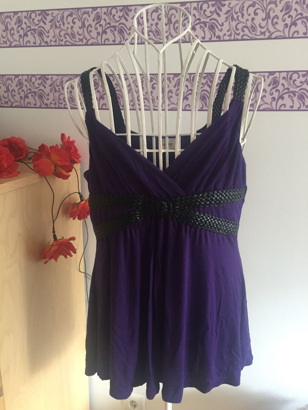 Lila Wickeltop