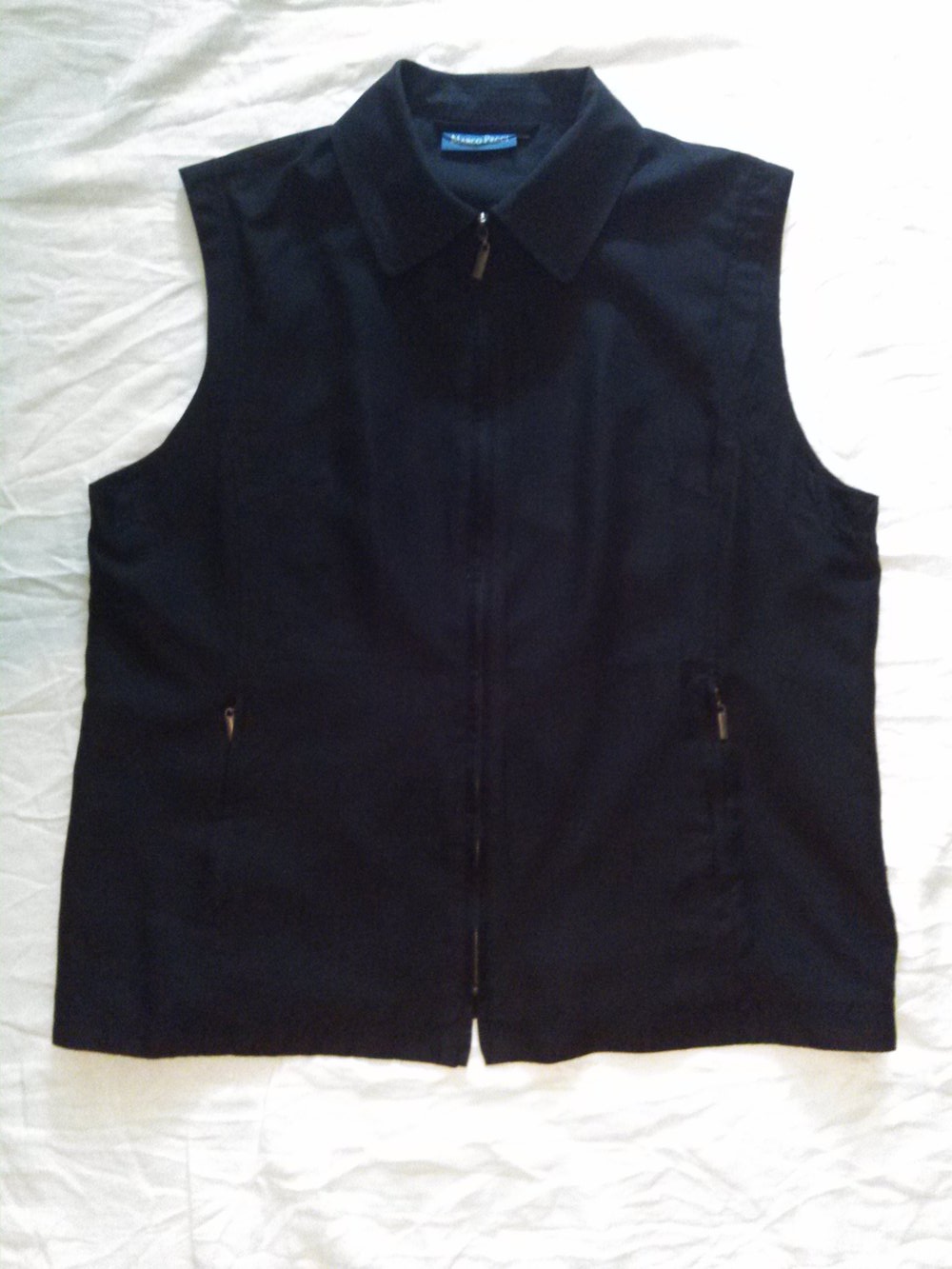 Sportive schwarze Weste von Marco Pecci ( P&C ) Gr. 44