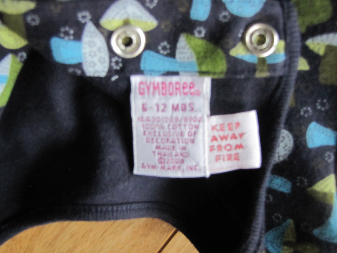 Gymboree Jersey Kleidchen mit Pilzen Gr. 80