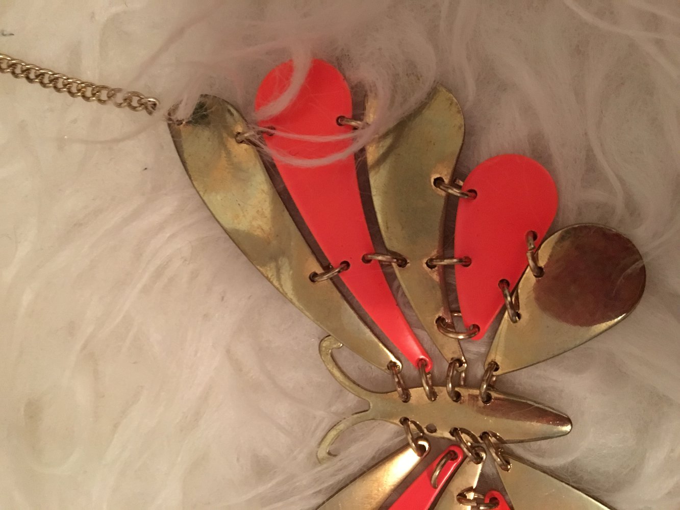 Statement Kette Schmetterling 