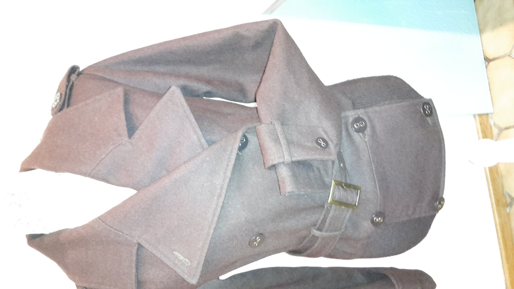 Cabanjacke, Wolljacke, M 38/40, braun, warm, Winter, chic,