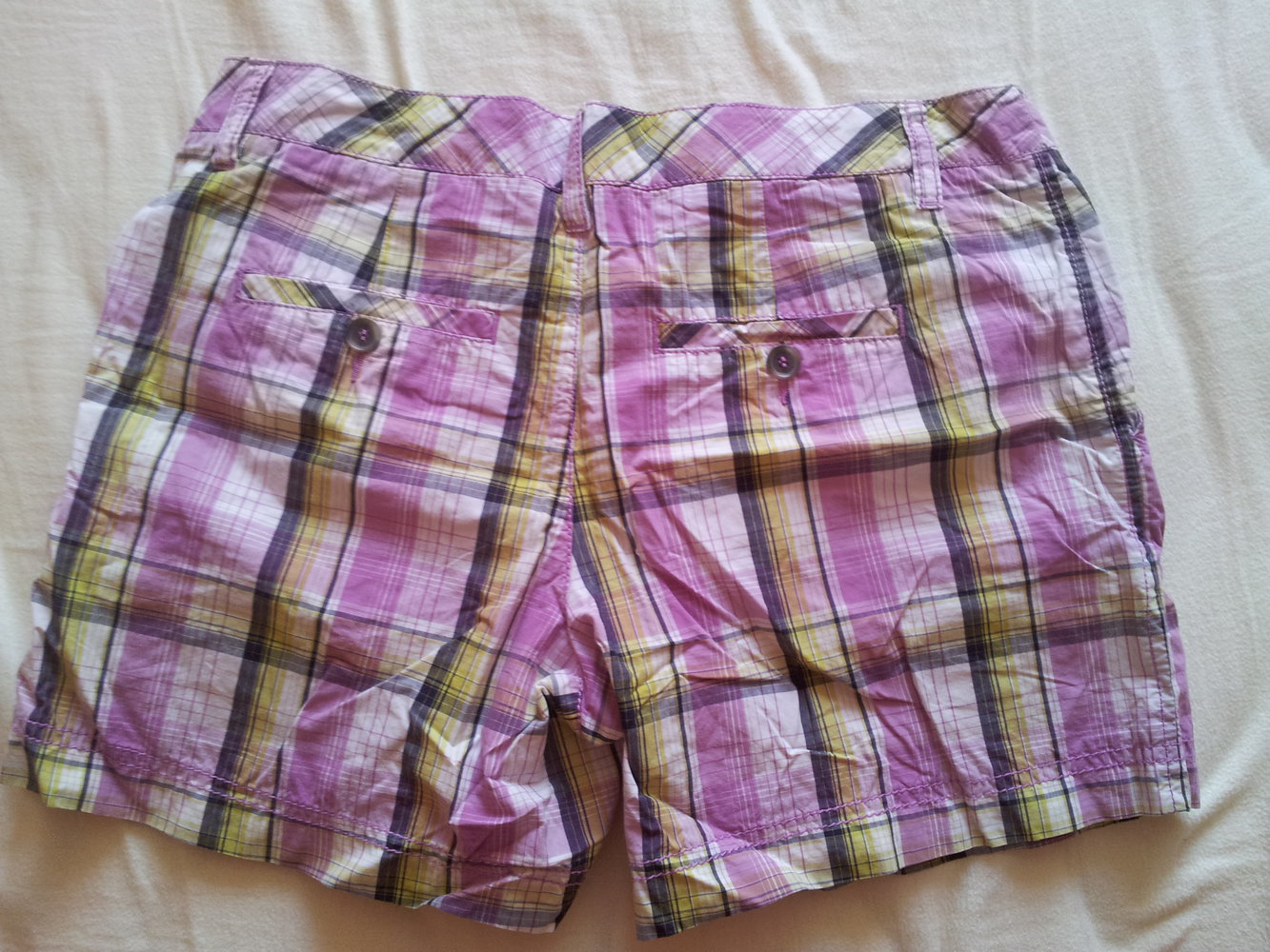 kurze Hose Shorts Esprit kariert  Gr. 36