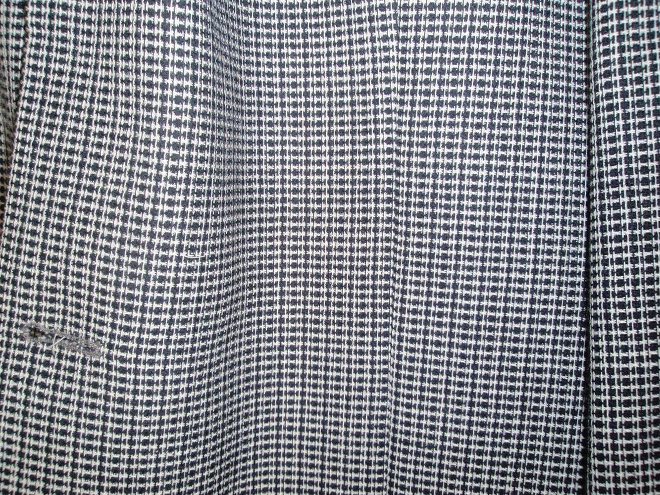 Sakko Blazer Commander Gr. 52 - TOP Pepita Jacket schwarz weiß kariert