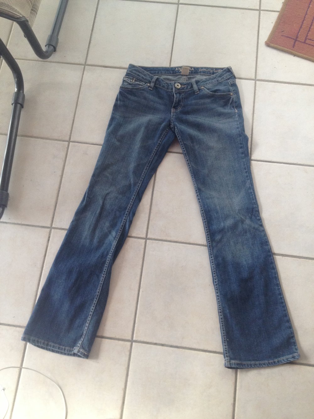 Jeans Schlaghose