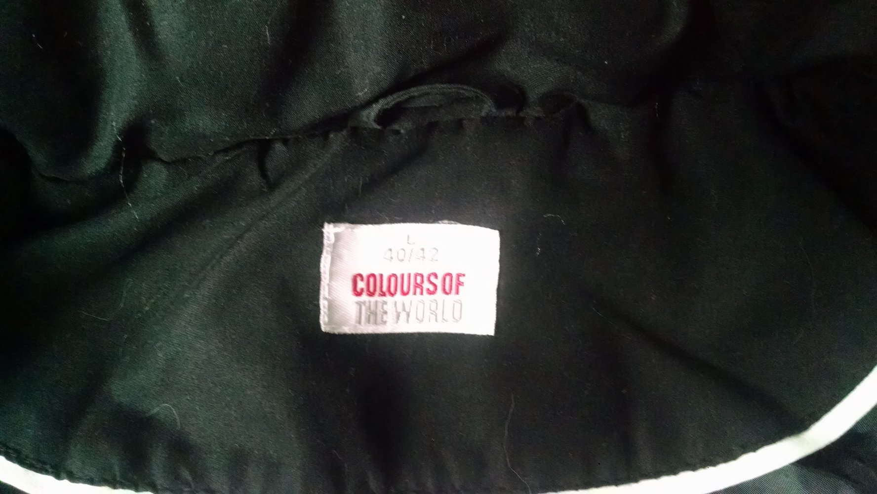 Schwarze Steppjacke