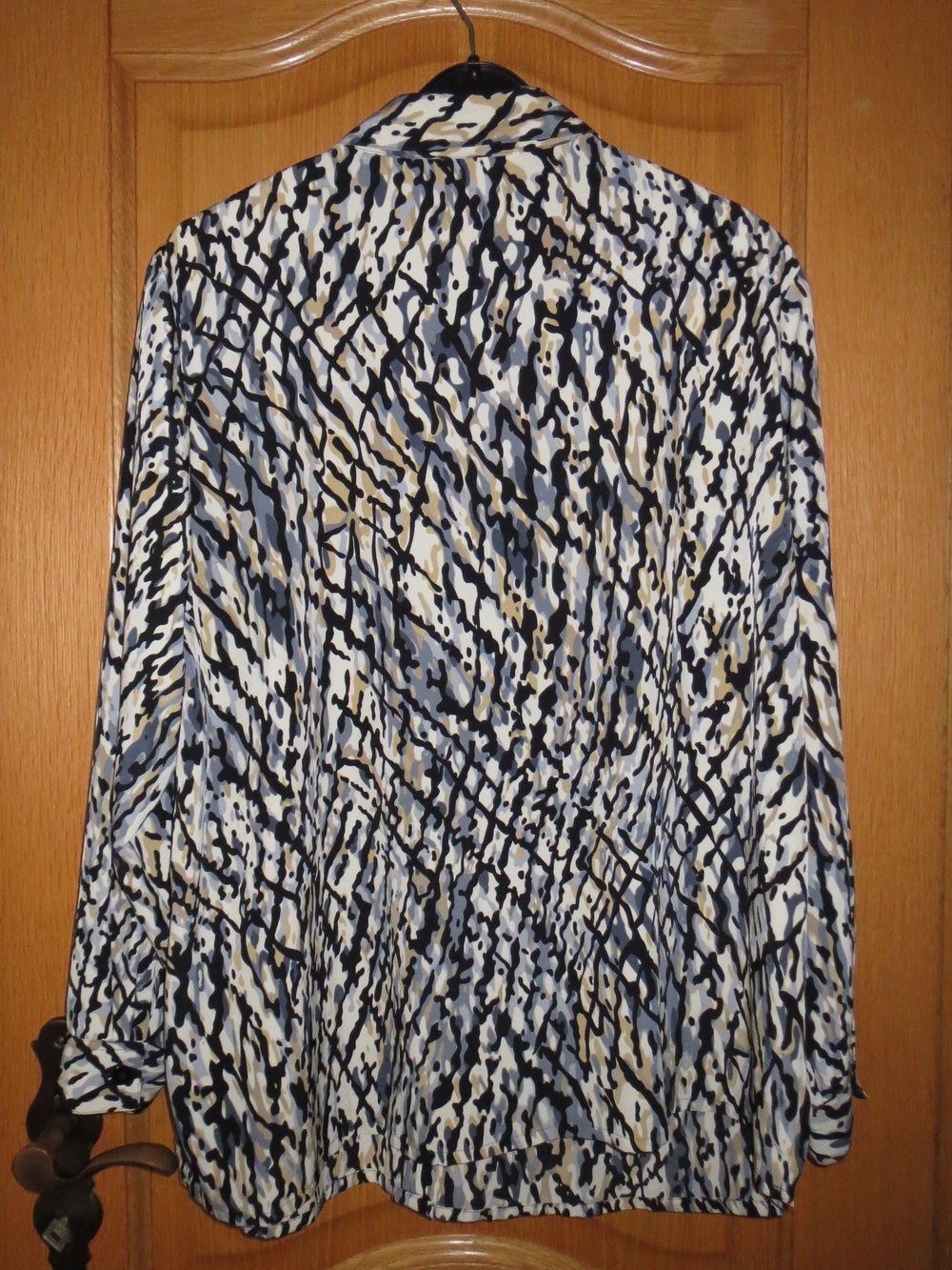 Bluse; Gr.50/XL, bügelfrei