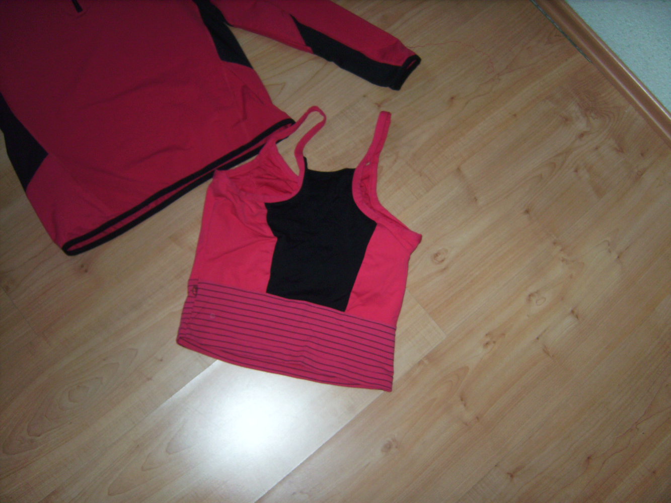 Bustier Sport BH pink Gr. S Oberteil Sportiv Trägershirt , Top, Sportswear