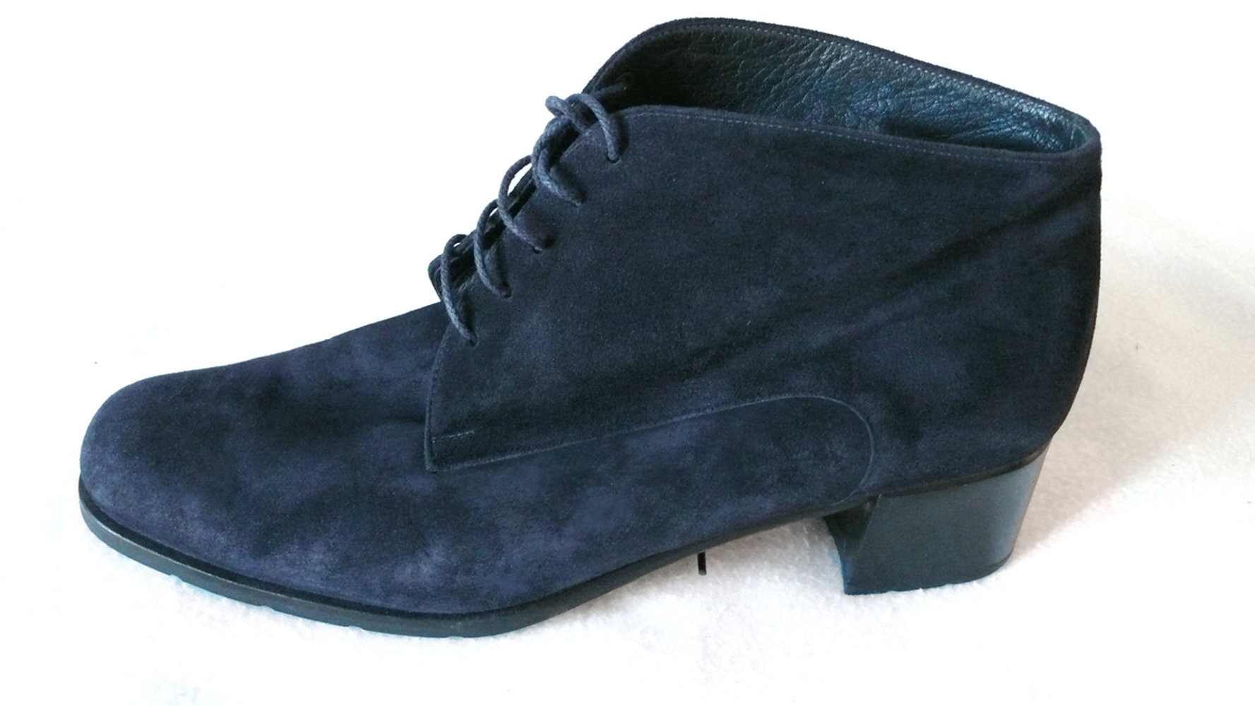 Kennel + Schmenger Stiefelette, Bootie, blau, Veloursleder, Gr. 7