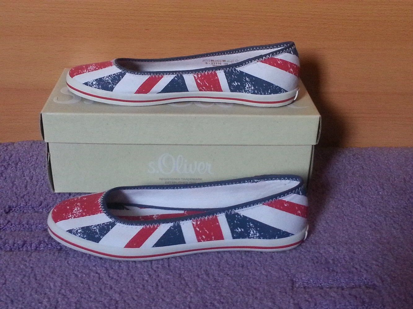 Union Jack Ballerinas Sommer