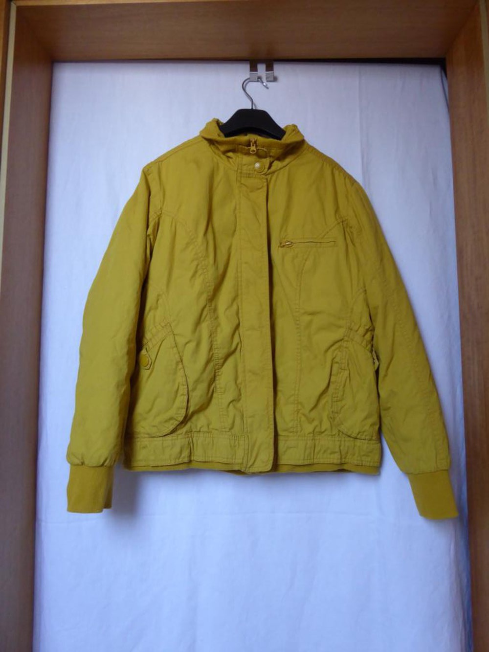 TAKKO - Damen Jacke, ockergelb – Gebraucht, fast wie neu