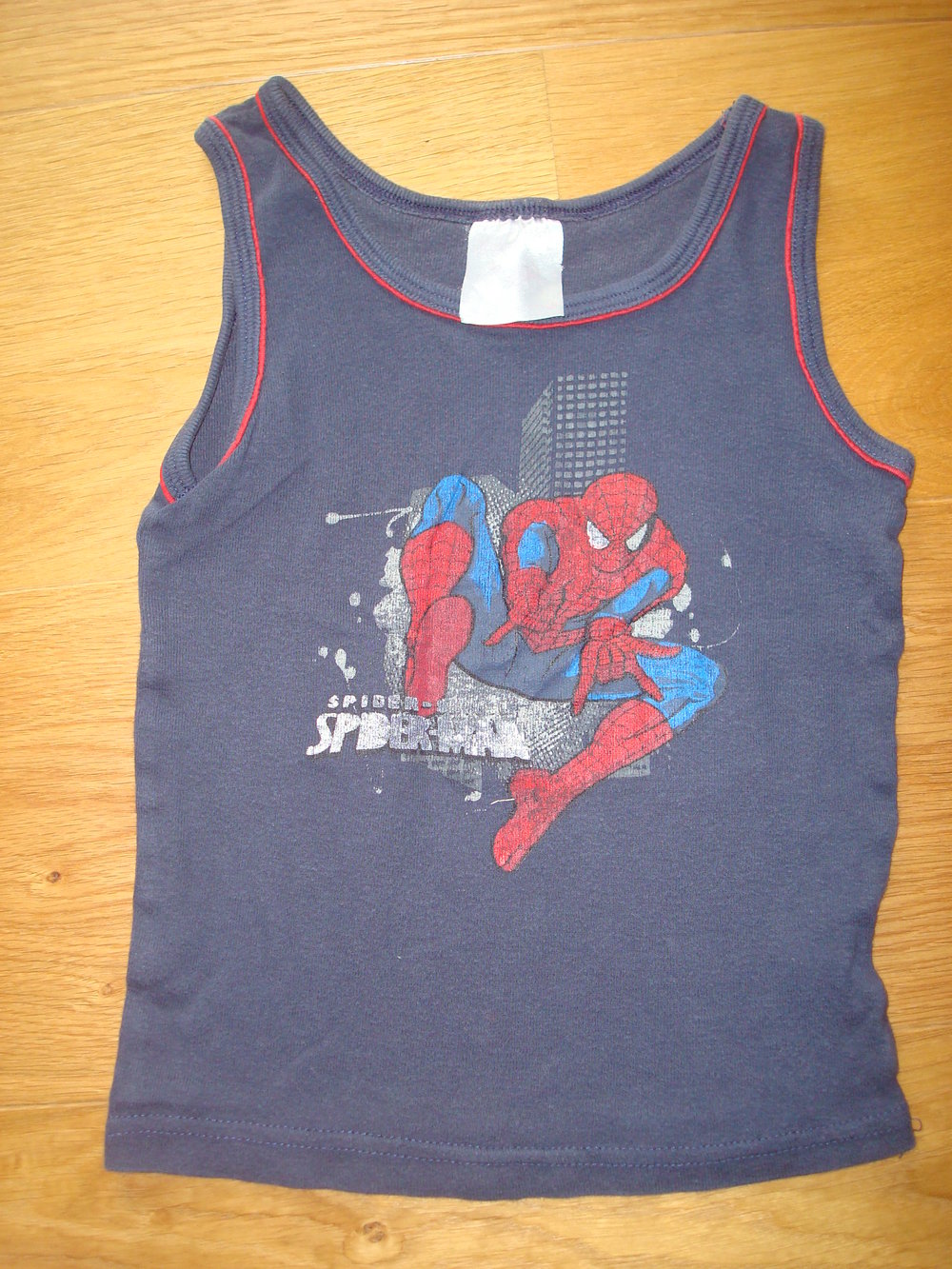 Achselshirt / Unterhemd Spiderman Gr. 80