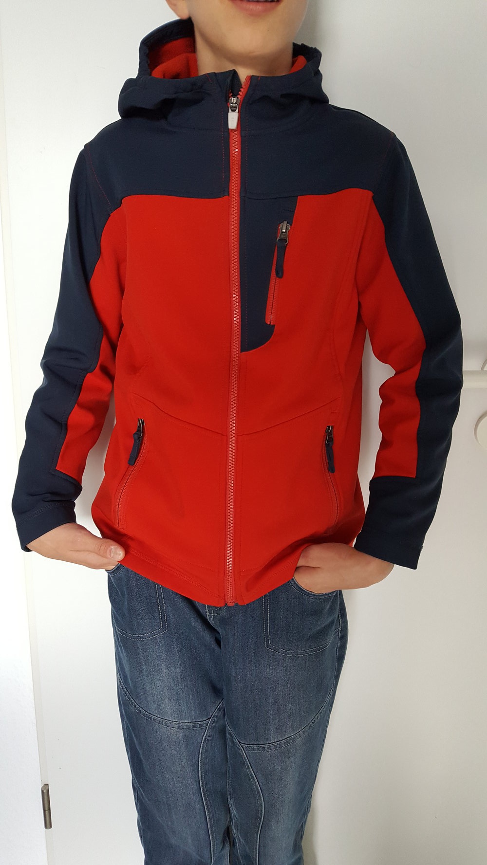 451. Softshell-Jacke von Lands' End, Gr. 134-152 (10-12 Jahre)