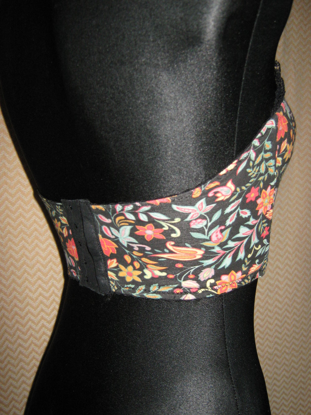 NEU Bumen Blüten Flower Power Lace Spitzen Bustier Korstett Corsage 