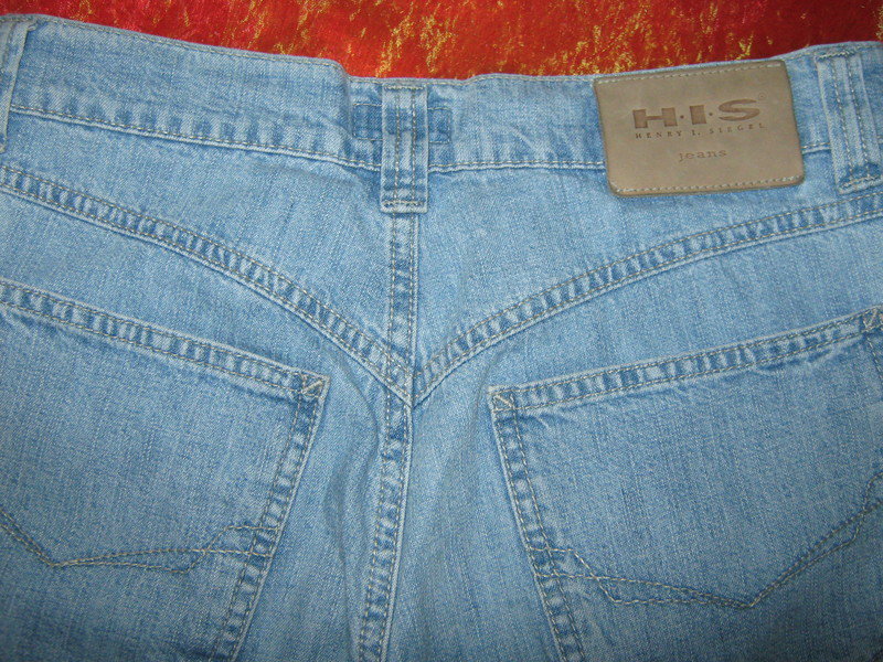 NEU Klassische Jeans Hose für große Damen ''HIS'' Gr. 38- 31/ S, himmel- hellblau