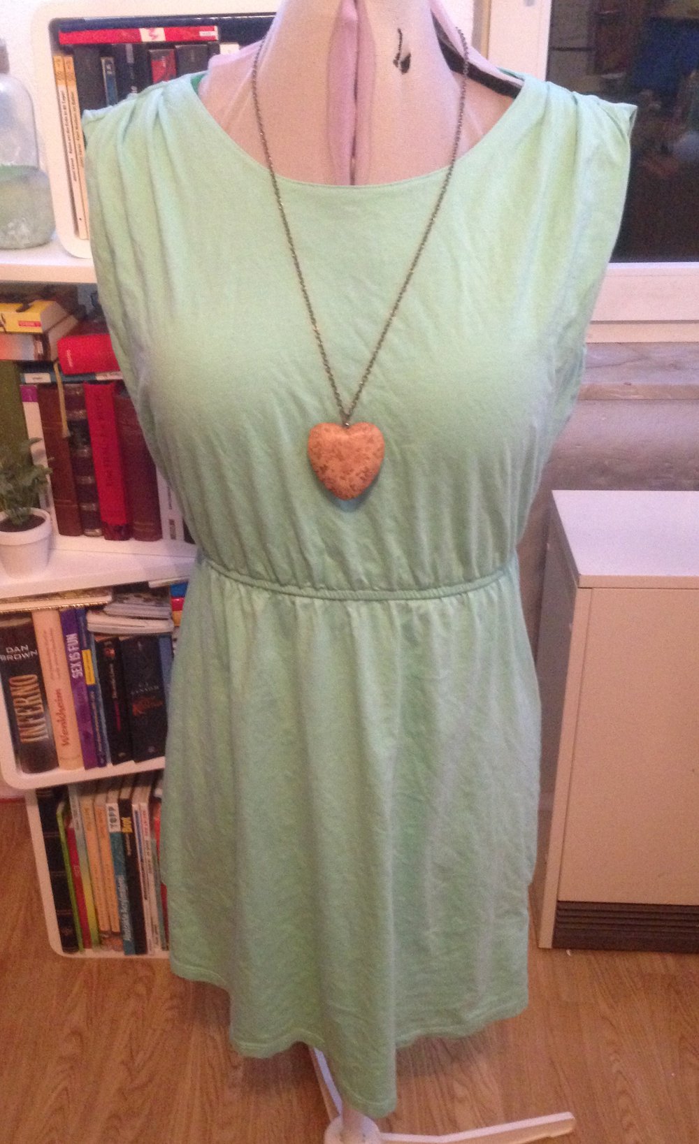 mintfarbenes Kleid
